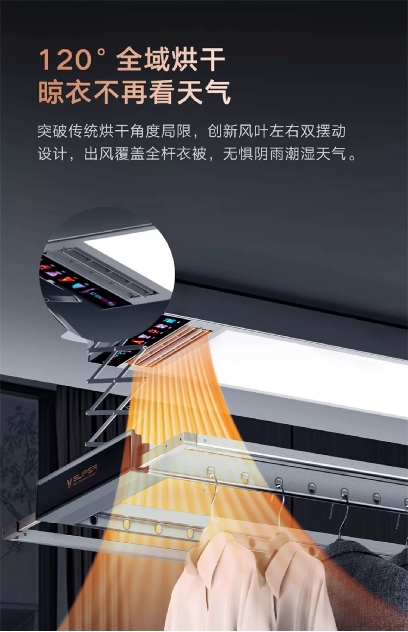 衣机Super2Y用智能改变晾衣生态马竞合作伙伴云米售后怎么样？云米晾(图1)